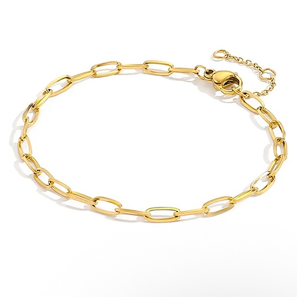 ⚜️𝟯𝟬%𝗢𝗙𝗙 𝗯𝘂𝗻𝗱𝗹𝗲𝘀 𝟯+⚜️ NEW Paperclip Steel Bracelet - Picture 14 of 16